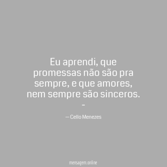 Eu aprendi