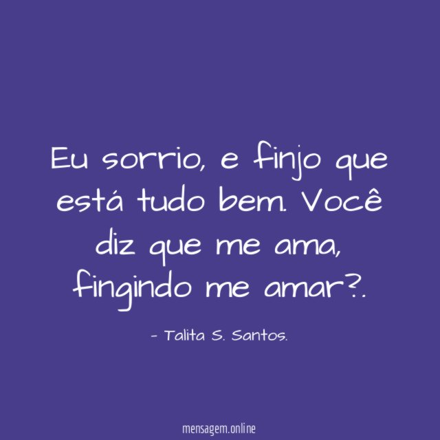 Eu sorrio