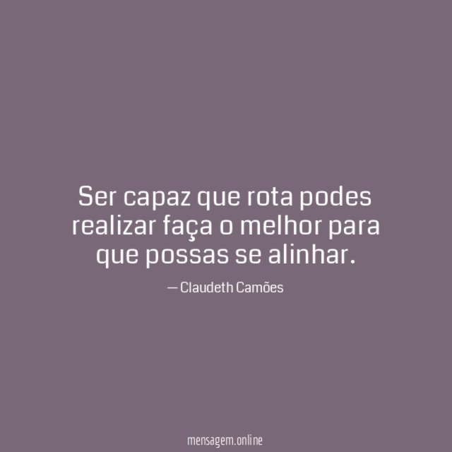 Ser capaz que rota podes realizar faça