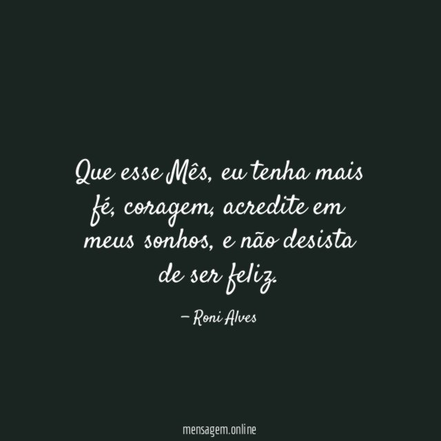 que esse Mês