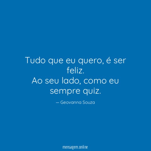Tudo que eu quero