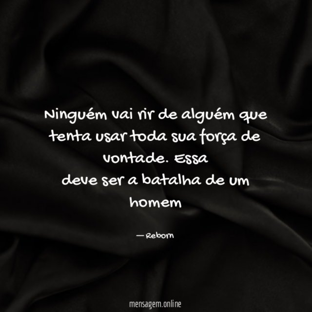 ninguém vai rir de alguém que tenta usar
