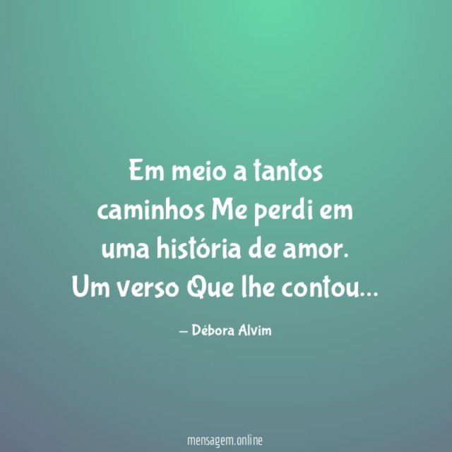 Em meio a tantos caminhos Me perdi em uma