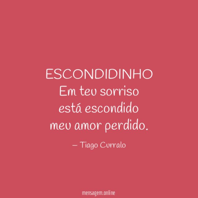ESCONDIDINHO