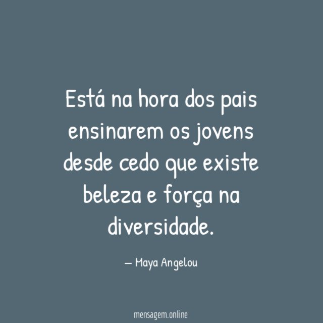 Está na hora dos pais ensinarem os jovens