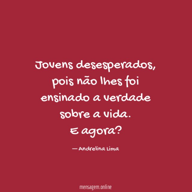 Jovens desesperados