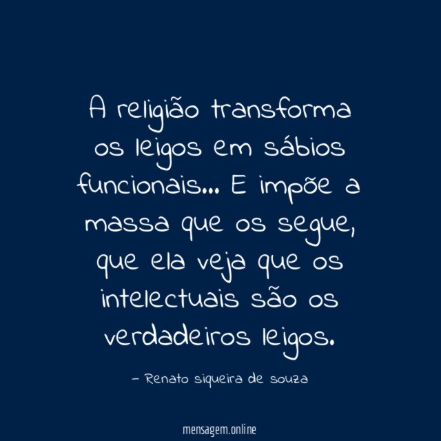 A religião transforma os leigos em sábios funcionais