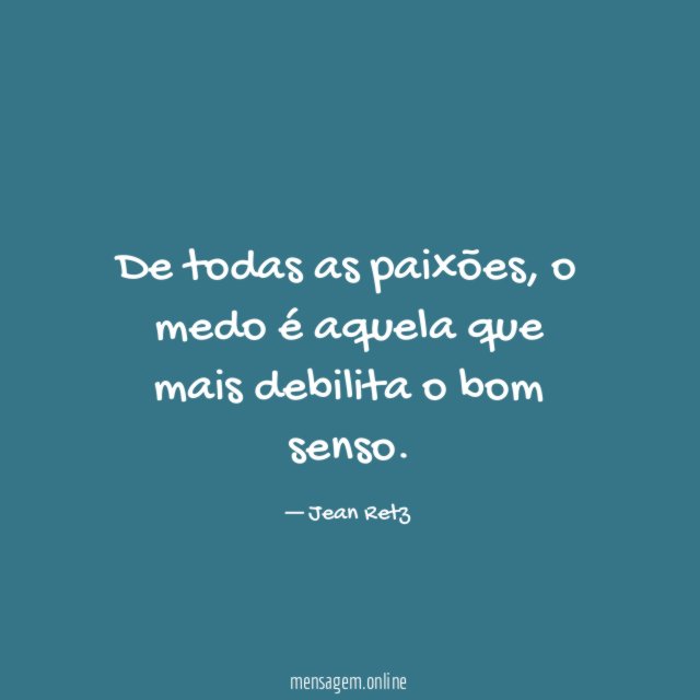 De todas as paixões