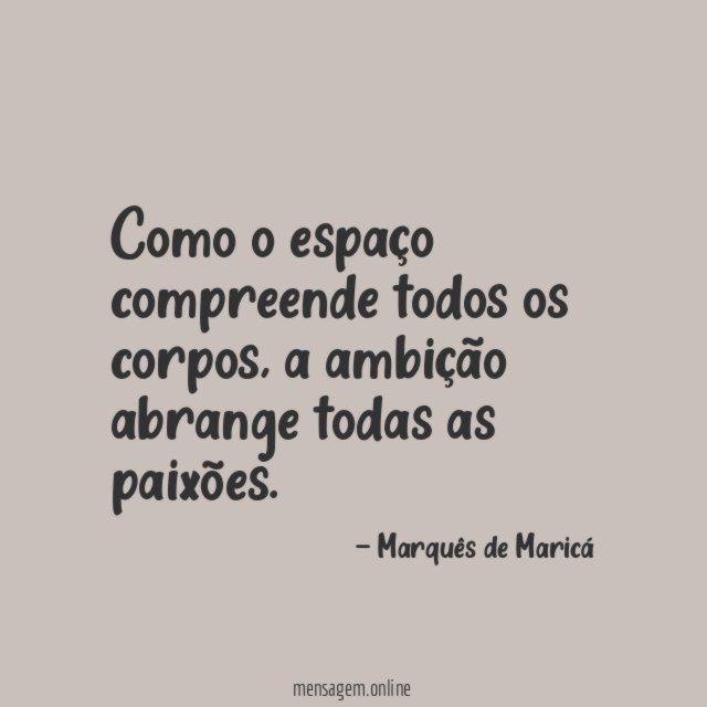 Como o espaço compreende todos os corpos
