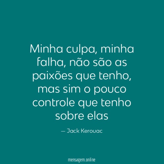 Minha culpa