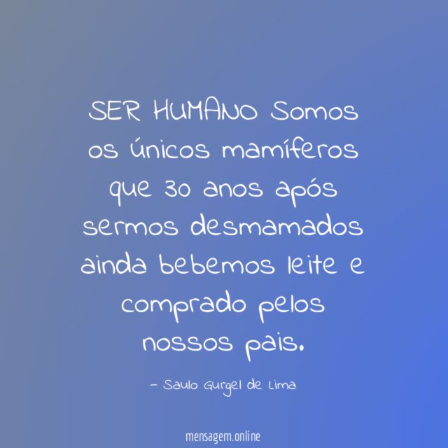 SER HUMANO