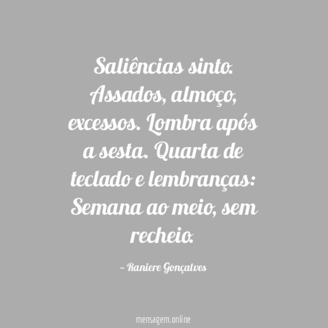Saliências sinto