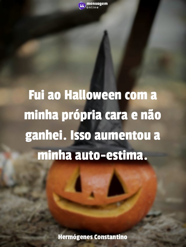 Fui ao Halloween com a minha própria cara