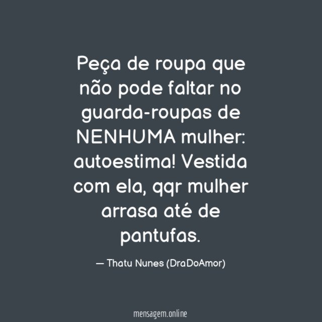 Peça de roupa que não pode faltar no