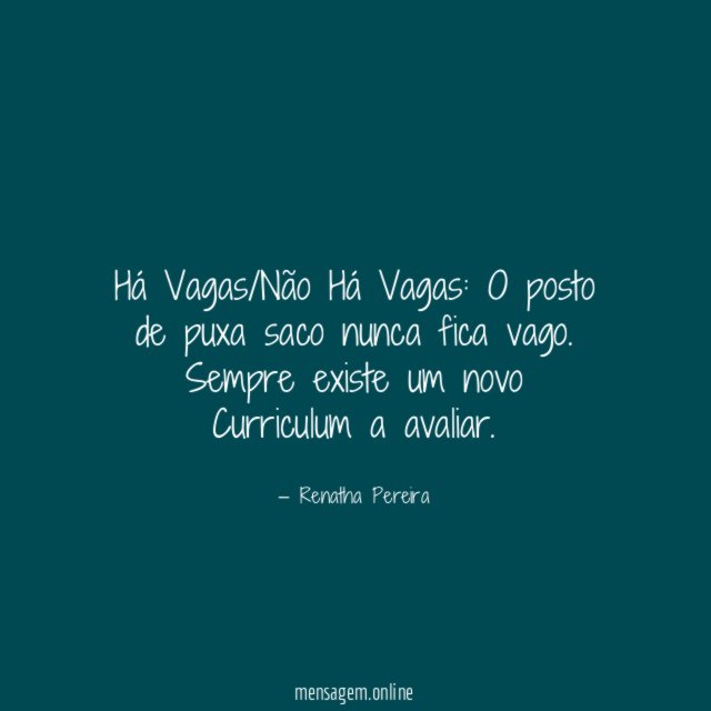Há Vagas/Não Há Vagas
