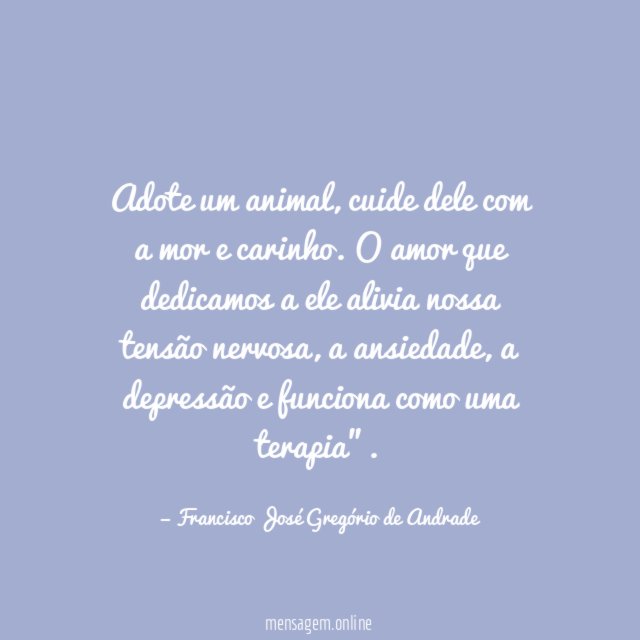 Adote um animal