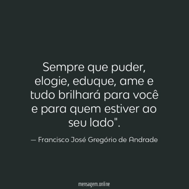 Sempre que puder