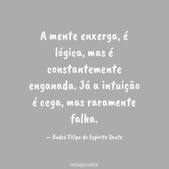 A mente enxerga
