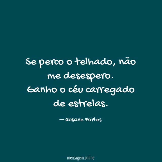 Se perco o telhado