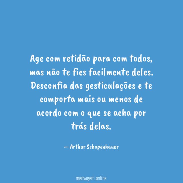 Age com retidão para com todos