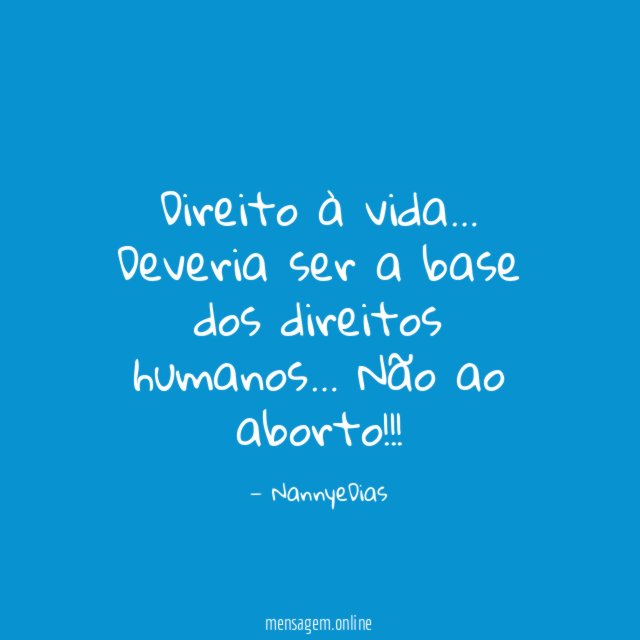 Direito à vida