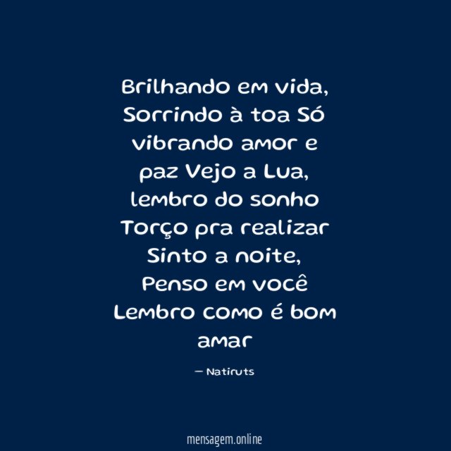 Brilhando em vida