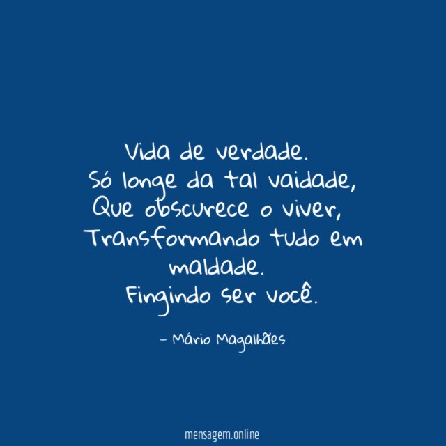 Vida de verdade