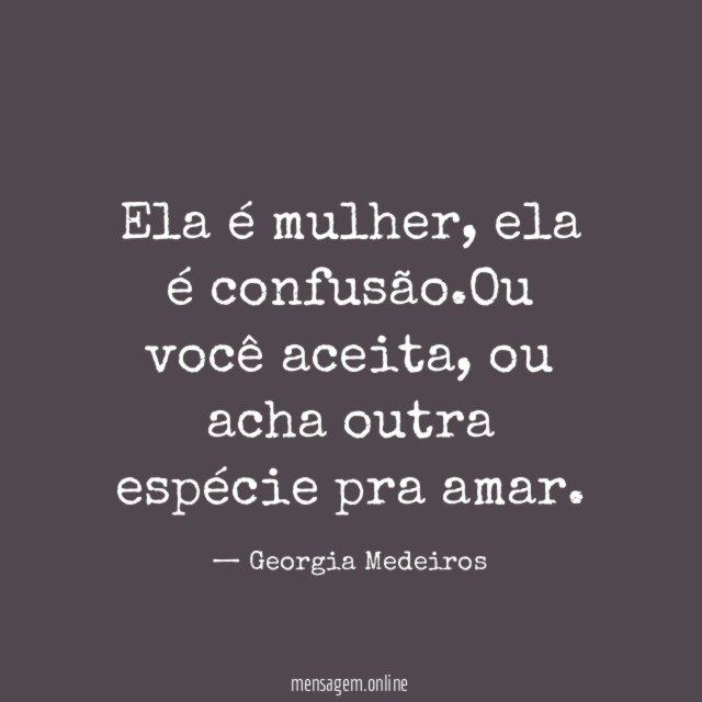 Ela é mulher