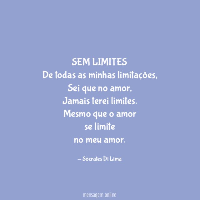 SEM LIMITES