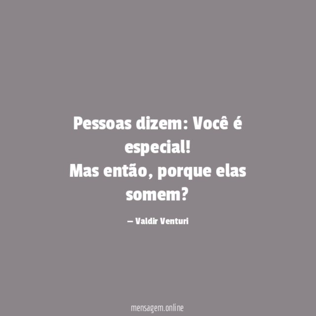 Pessoas dizem