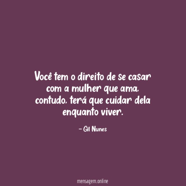 Você tem o direito de se casar com a mulher que ama