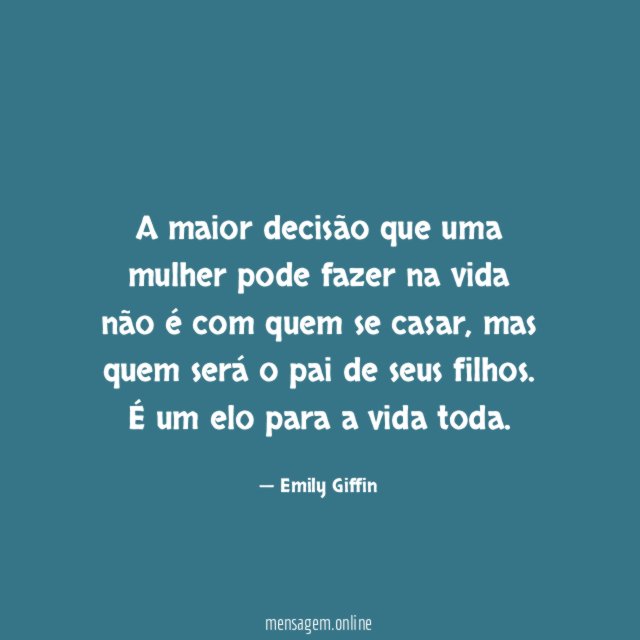 A maior decisão que uma mulher pode fazer