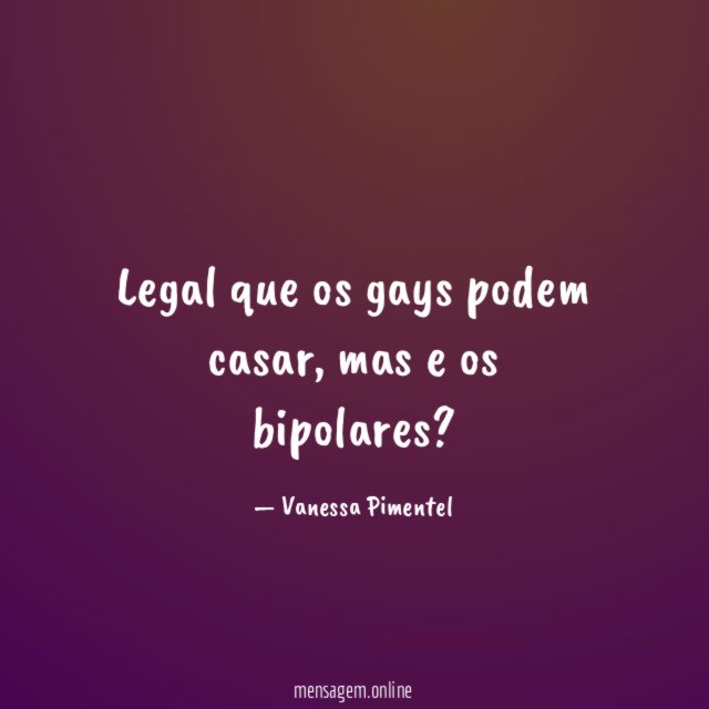 Legal que os gays podem casar