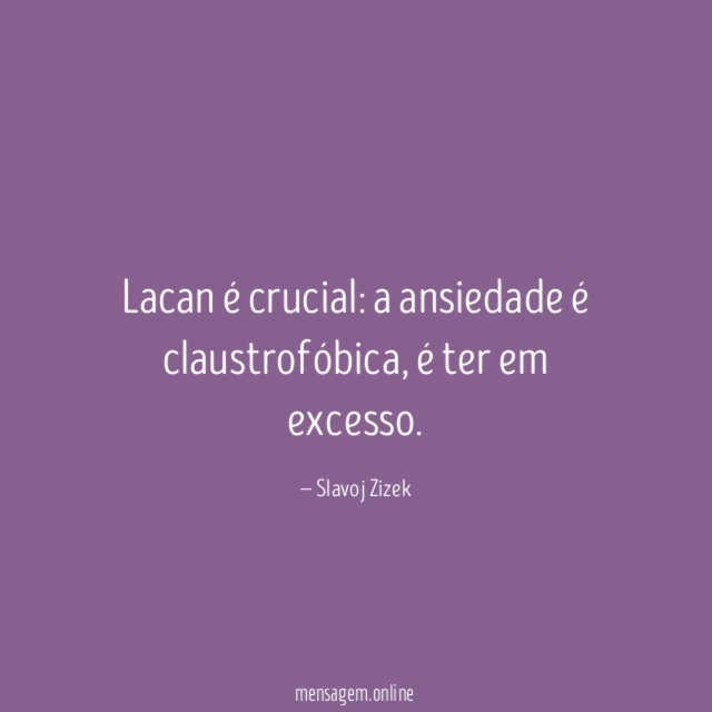 Lacan é crucial