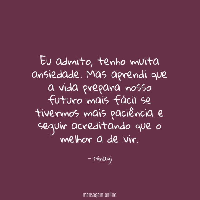 Eu admito