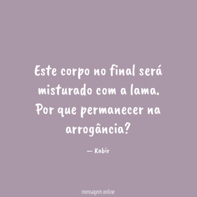 Este corpo no final será misturado com a lama