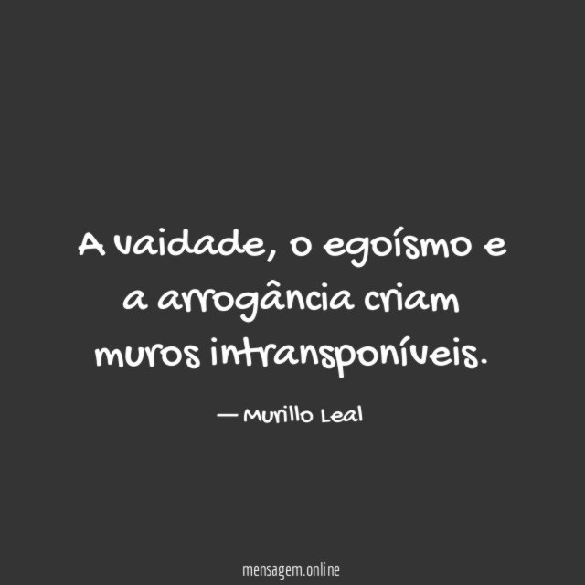 A vaidade