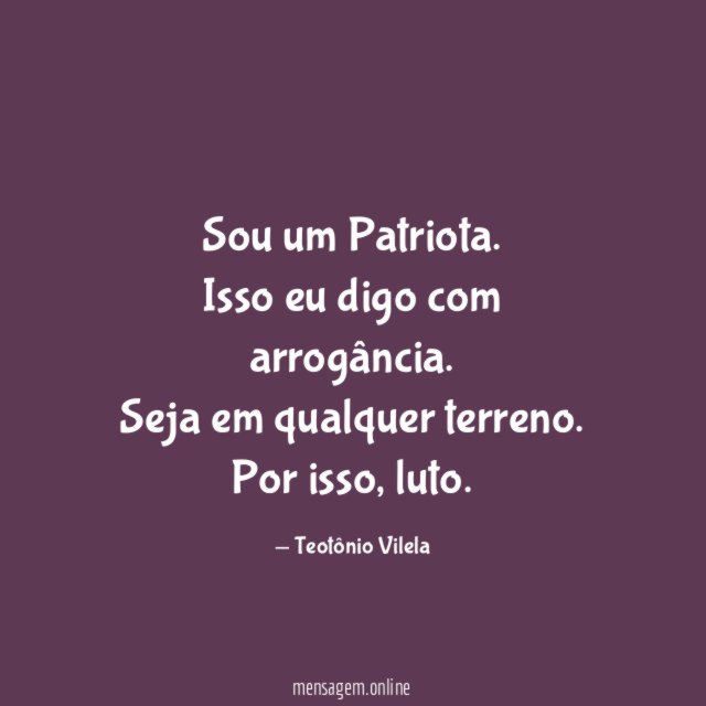 Sou um Patriota