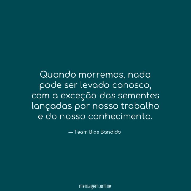 Quando morremos