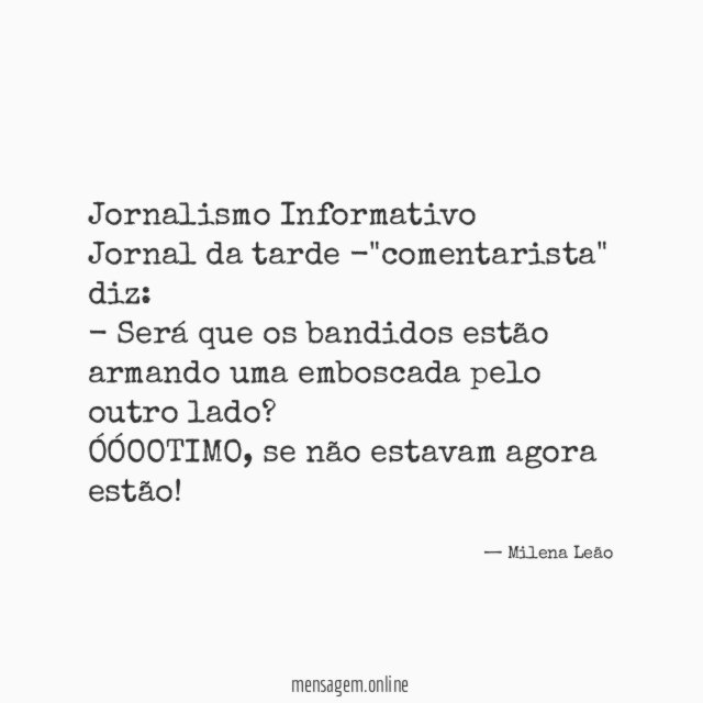 Jornalismo Informativo