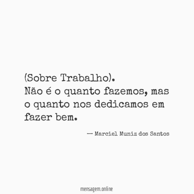 (Sobre Trabalho).