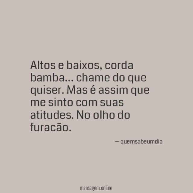 Altos e baixos