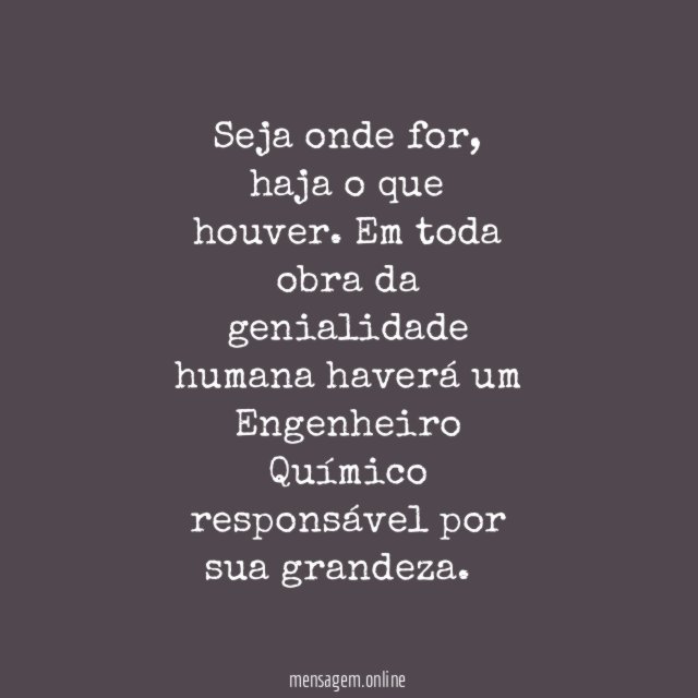 Seja onde for