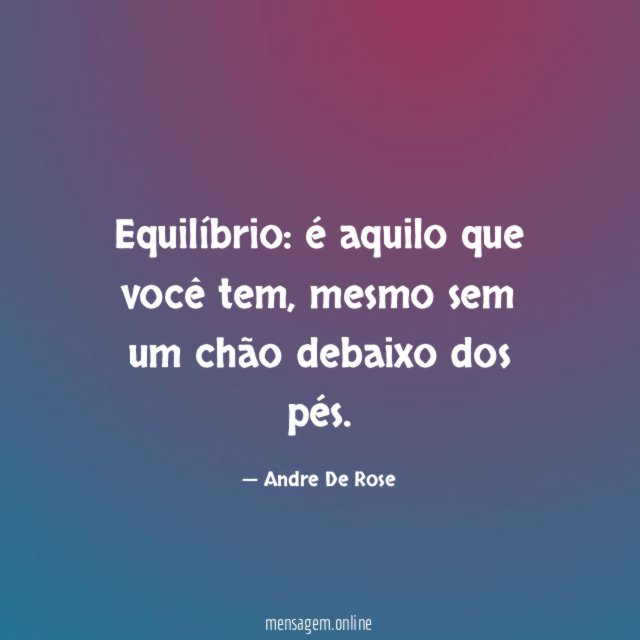 Equilíbrio