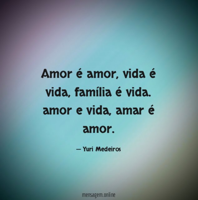 Amor é amor