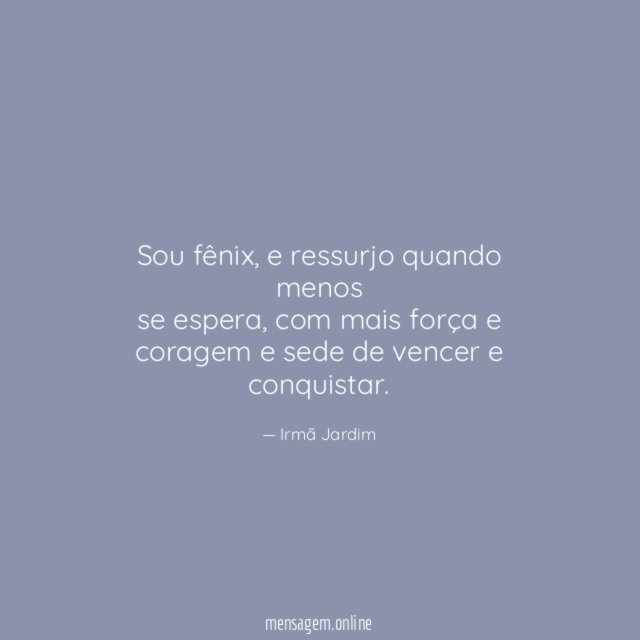 Sou fênix