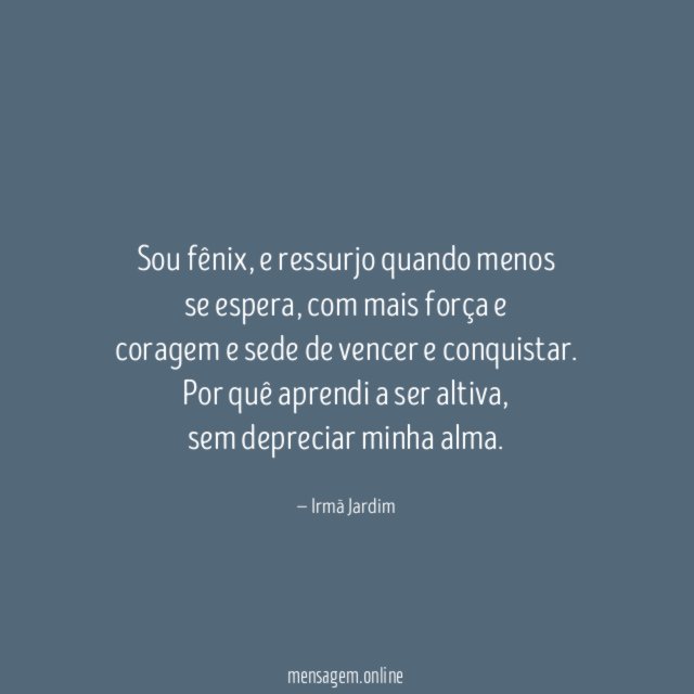 Sou fênix