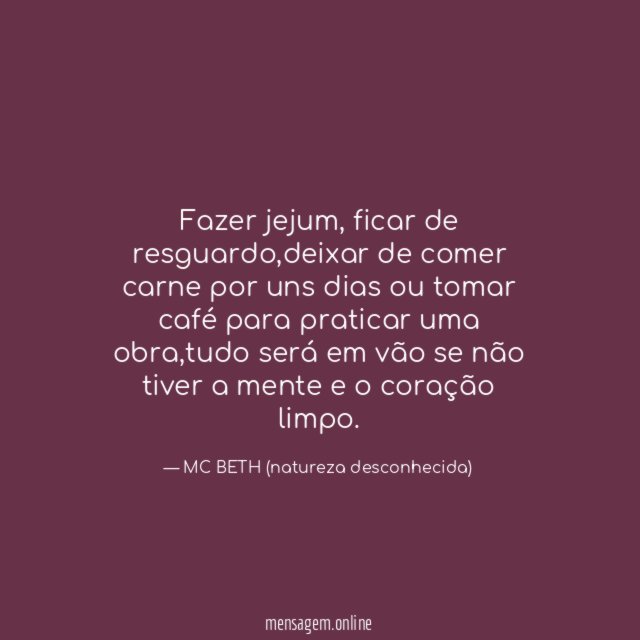 Fazer jejum