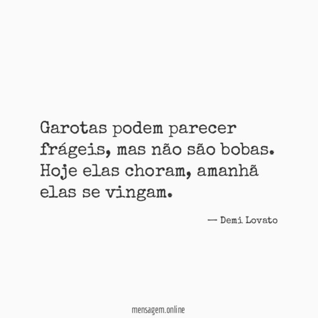 Garotas podem parecer frágeis