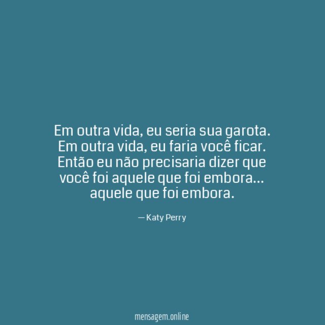 Em outra vida